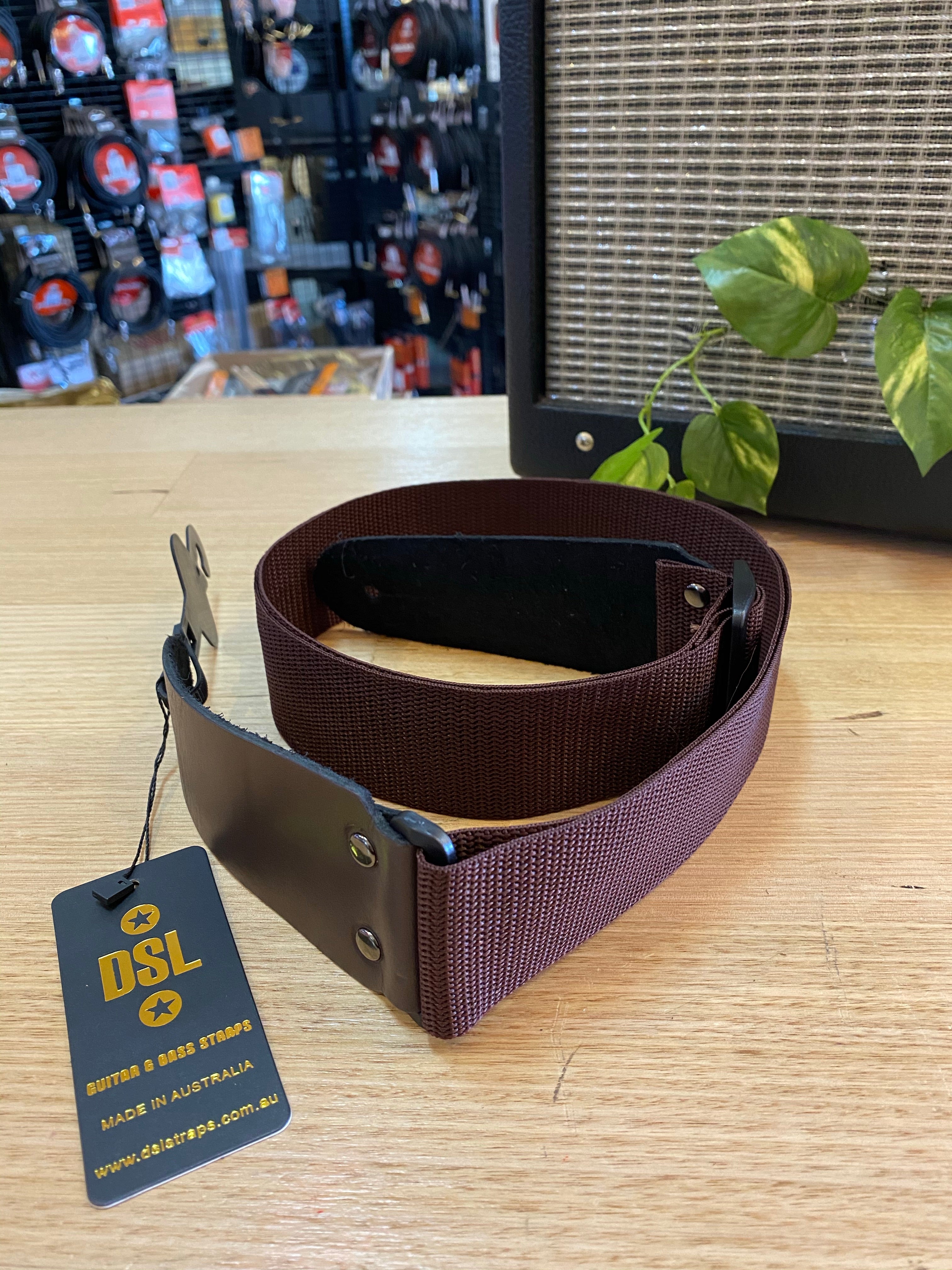 DSL | Poly Series | Guitar Strap | Brown | 🇦🇺 DSL | Poly Series | Guitar Strap | Brown | 🇦🇺
